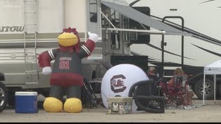 Large crowds turn out for South Carolinas first home game and tailgate [upl. by Guerin]