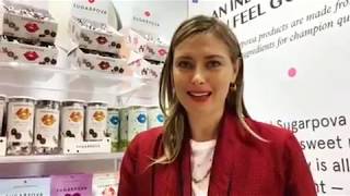 Ad Age Maria Sharapova at the Sweets and Snacks Expo [upl. by Roderic]