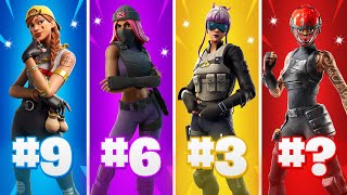 15 Most Tryhard 800 VBuck Skins In Fortnite [upl. by Sofer]