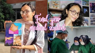 Life in final year of medical college‼️ 5th year medical student vlog [upl. by Etsyrk]