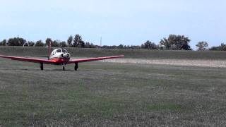 Mooney M20C Aircraft take off [upl. by Sawtelle]