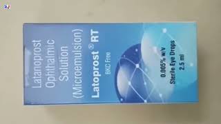 Latoprost RT Eye Drops  Latoprost RT BKC Free Eye drops  Latanoprost Ophthalmic Solution Uses [upl. by Adrienne]