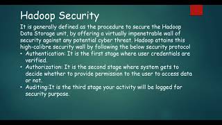 Modern Security Tools and Hadoop Integration [upl. by Zizaludba]