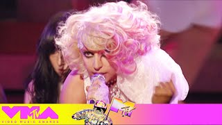 Lady Gaga Performs quotPaparazziquot  2009 VMAs [upl. by Kcirddec]