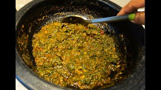 Pasalai Keerai Thokku  Palak Recipe  Healthy Spinach Thokku Recipe [upl. by Beaufert]