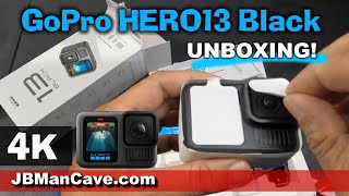 UNBOXING GoPro HERO 13 Black Action Camera Review JBManCavecom [upl. by Uwkuhceki]