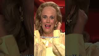 Part1 Dooneese is all heart and tiny hands SNL KristenWiig AnneHathaway Shorts [upl. by Milas]