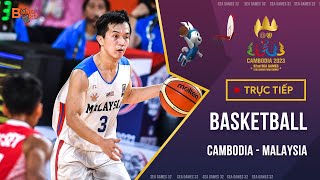 🔴 Livestream Campuchia  Malaysia  Bóng rổ  Basketball 5x5 SEA Games 32 [upl. by Innes]