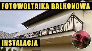 Fotowoltaika balkonowa  Instalacja Fotowoltaika w bloku [upl. by Natehc]