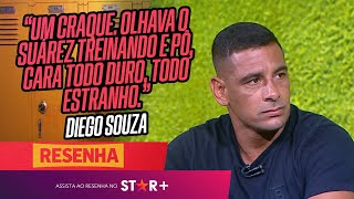 Suárez torto nos treinamentos no Grêmio aposentadoria e mais I Diego Souza no Resenha ESPN [upl. by Tannen]