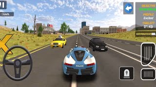 Police Car Chase Cop Simulator 🚨👮‍Cop Duty Stolen Car Gaming [upl. by Ameer]