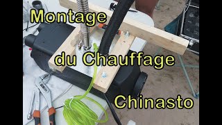 Montage Chauffage Chinasto Webasto [upl. by Ahsekat]