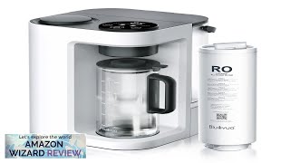 Bluevua RO100ROPOTLITE Countertop Reverse Osmosis Water Filter System 5 Stage Purification Review [upl. by Esdnyl200]