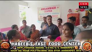 INAUGURATION OF ANGANWADI CENTRE AT 2BHK PILIGUDSHALU HOUSING COLONY IN KURMAGUDA SAIDABAD [upl. by Swithbart]