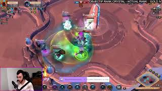 Albion Online Crystal Arena Stream Session TANK POV [upl. by Etoile940]