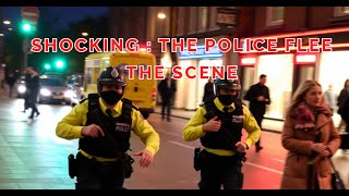 Shocking The Police Fleeing Scene [upl. by Storz]