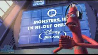 Monsters Inc BluRay DVD Promo [upl. by Siubhan]