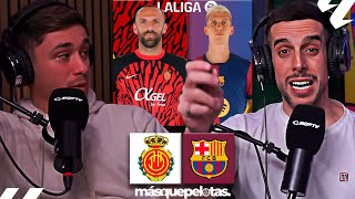 REACCIÓN AL MALLORCA 15 FC BARCELONA [upl. by Nilak]