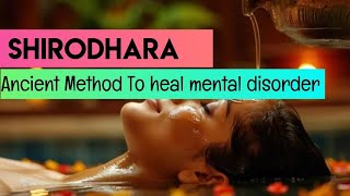 Shirodhara  a best Treatment method For stress High bp migraine etc [upl. by Banna]