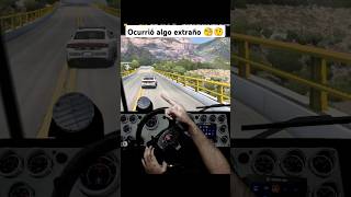 Le ocurrió algo extraño a ese auto 🧐🤨 truck simulator trailer american camion [upl. by Ceil]