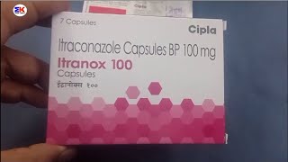 Itranox 100 Capsule  Itraconazole Capsule  Itranox 100mg Capsule  Itranox 100 Capsule Use Benefit [upl. by Sydalg797]