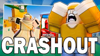 quotCRASHOUTquot ROAD TO LEVEL 700 in Roblox Arsenal Part 5 [upl. by Syah]