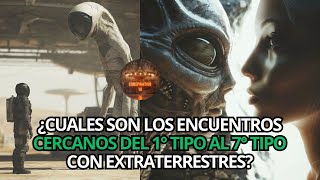 ¿Qué son los encuentros cercanos del 1° tipo al 7° tipo con extraterrestres [upl. by Kuo]