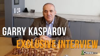 Exclusive Chesscom Interview Garry Kasparov  13th World Chess Champion [upl. by Aciraa]