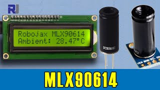 NonContact Thermometer Infrared Sensor MLX90614 with LCD [upl. by Anitsyrhk]