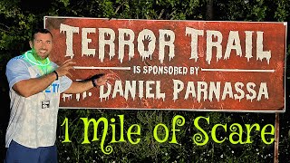 TERROR TRAIL Journey into Fear at Florida’s LONGEST Haunted Trail Sebring Florida [upl. by Niffirg]