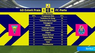 PORTO VS ESTORIL PRAIA  EFOOTBALL 2025 [upl. by Arted]