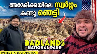 USA94🇺🇸 അമേരിക്കയിലെ സ്വർഗ്ഗം കണ്ടു ഞെട്ടി  Badlands National Park  Overlanding trump [upl. by Connor780]