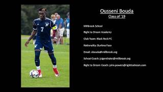 Ousseni Bouda Junior year highlight video [upl. by Rosco]