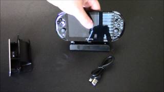 Unboxing PS Vita slim Charging Cradle [upl. by Gimble]