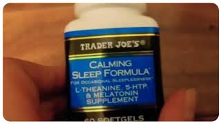 STACK LTHEANINE  5HTP  MELATONIN  VALERIAN  CHAMOMILE NOOTROPIC  SLEEP SUPPLEMENT REVIEW [upl. by Eintrok110]