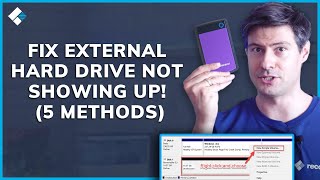 How to Fix External Hard Drive Not Showing Up [upl. by Anneliese]