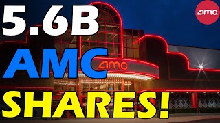 AMC REAL VALUE 56 BILLION AMC SHARES Short Squeeze Update [upl. by Zealand305]