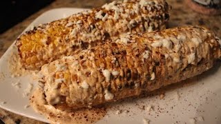 FOODIE FRIDAYS  Elotes Mexican Street Corn NO MAYO [upl. by Nidnerb]