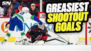 Greasiest Shootout Goals Of 2023 In The NHL [upl. by Kimball]