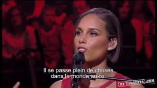 Alicia Keys Interview Part 4 Live On Taratata Nov 2012 [upl. by Wsan]