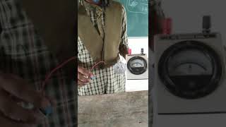 Working of Ammeter in electric circuit explained by Amrutha M [upl. by Tybie]