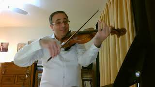 Violin Sonatina No 2 in AMinor second movement Schubert [upl. by Cia]