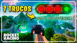 7 TRUCOS para MEJORAR en Rocket Racing 😱 [upl. by Nymrak613]