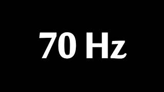 70 Hz Test Tone 10 Hours [upl. by Yecak]