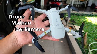 Eachine E58 PRO Drone Mainan Harga 850 Ribuan [upl. by Yhtnomit]