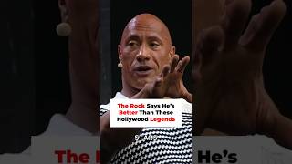 The Rock Says He’s Better Than These Hollywood Legends [upl. by Nwahsad241]