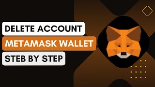 How To Delete Metamask Wallet Account Using Mobile Device 2024 [upl. by Atsyrc]