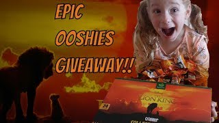 LION KING OOSHIES GIVEAWAY Massive Unboxing 30 Woolworths Lion King Ooshies [upl. by Glynnis]