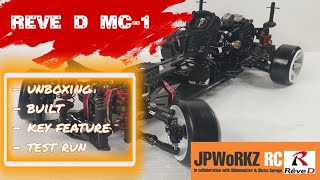 RC drift  Reve D MC1 unboxing amp Setup [upl. by Arbba]