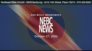 NEBC News 10272024 w Robyn Triggs [upl. by Clayberg249]